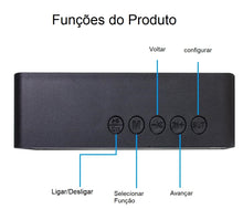 Carregar imagem no visualizador da galeria, Rádio Relógio Multifuncional
